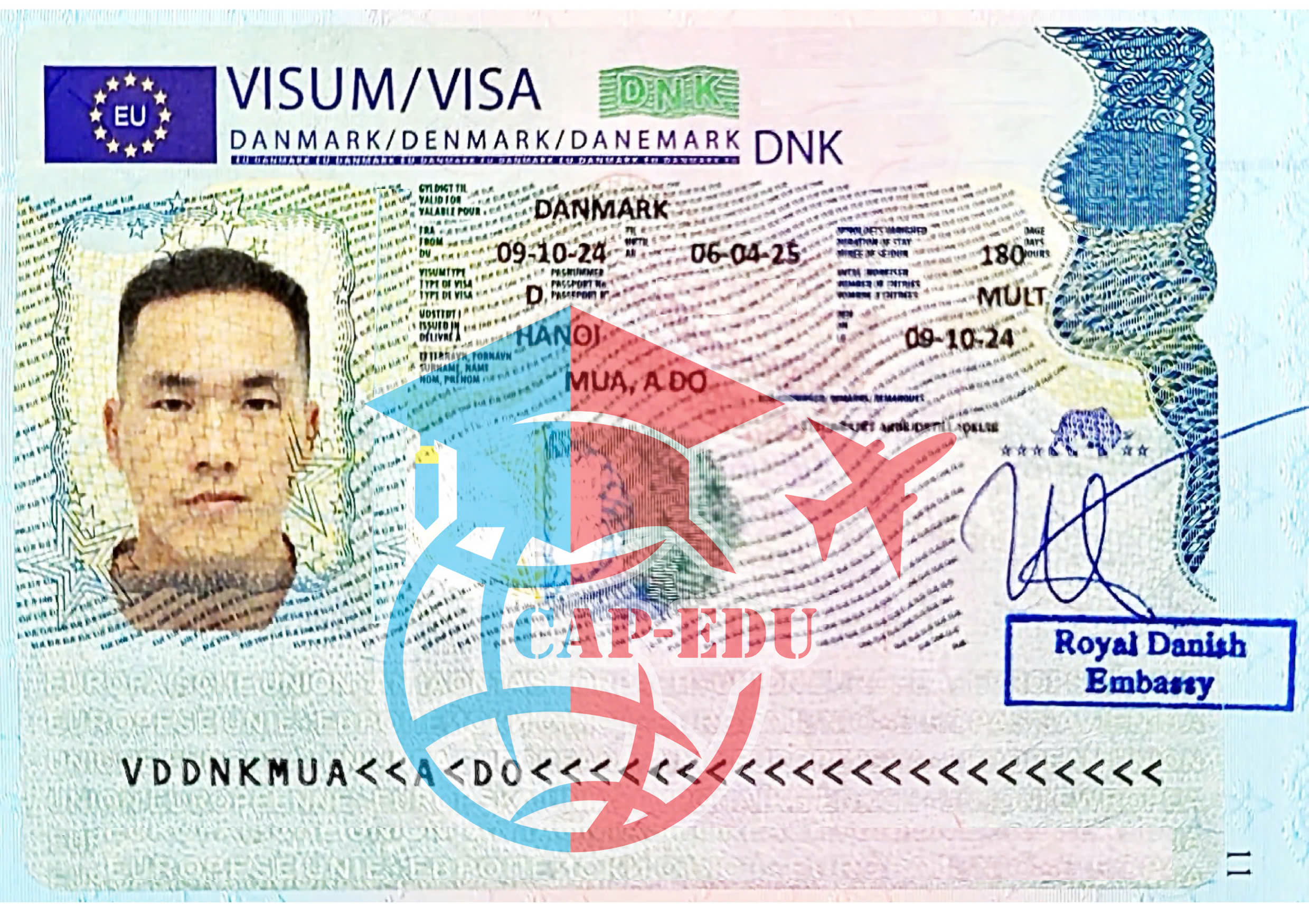 Xuất cảnh 16.10.2024 HN-Đan Mạch Mùa A DO