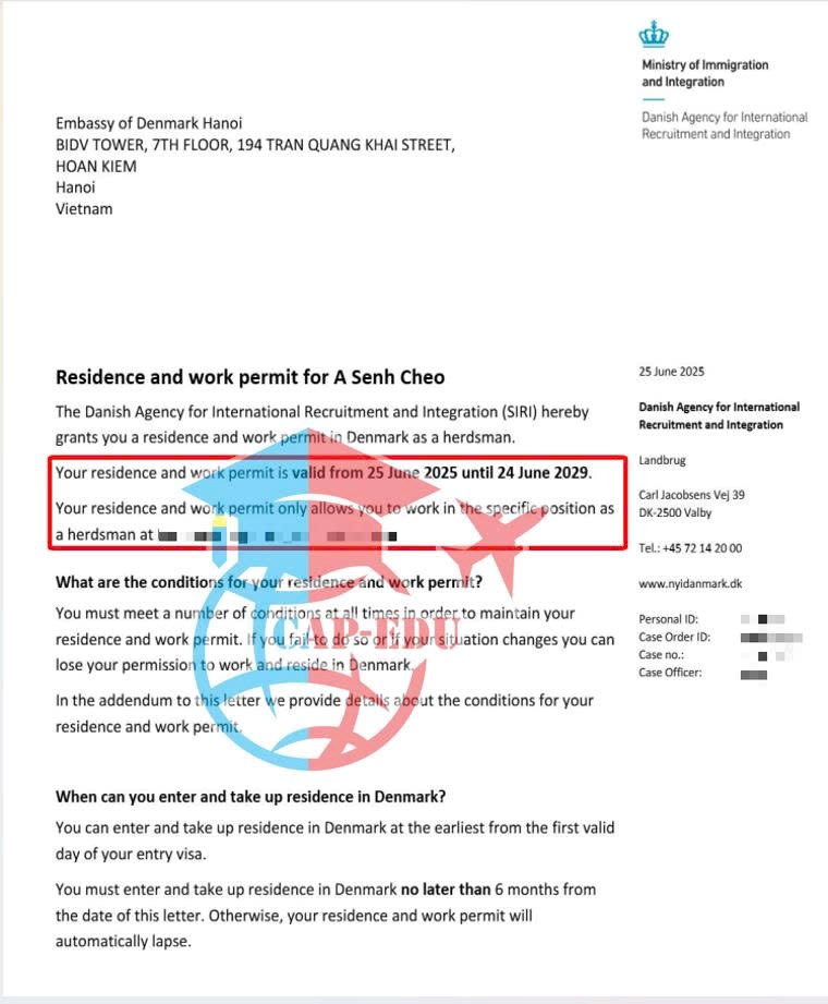 Xuất cảnh 06.07.2025 HN-Đan Mạch (Chèo A Sểnh)