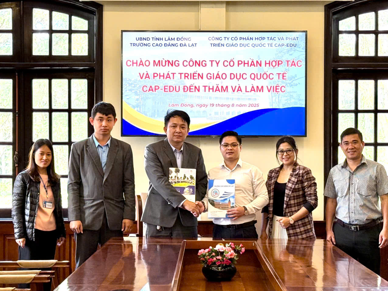 CAP-EDU và Cao đẳng Đà Lạt ký kết Hợp tác chiến lược